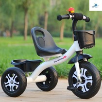  Pedal tricycle childrens 2-year-old kindergarten small stroller walking baby car boy walker lightweight childrens pedal