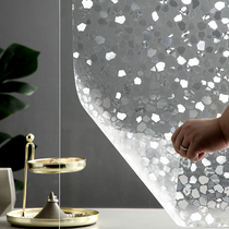 Balcony antique antique film window sticker toilet window shade paper stereo laser transparent kitchen door glass sticker