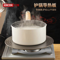 Red kitchen kitchen gas stove heat conduction plate Household gas stove heat conduction sheet pad defrosting energy-saving heat conduction plate anti-burning black