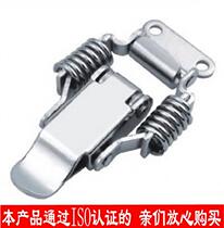 304 stainless steel double spring with lock buckle wooden box hanging