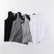 les cotton vest handsome t neutral chest vest summer breathable sweat-absorbing one-piece exterior solid color vest