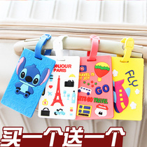 Luggage tags luggage tags tags hang tags anti-loss tags tag kindergartens name tags suitcase pendants