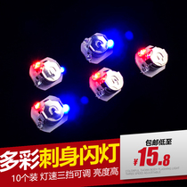 Colorful sashimi body light ice sculptures Shine Water Crystal Beauty Lamp Sashimi Day Swing Tray Loading tray Decorative Little Tools