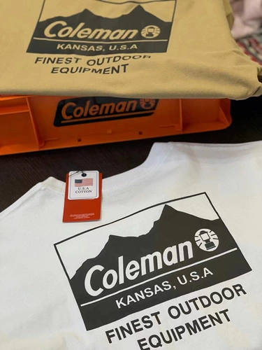 Coleman Japan Daily Daily Outdoor Camp Short -Sleeed T -Fork