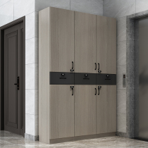 Custom Home Door floor Road with coded lock Shoe cabinet Brief approximately modern large capacity corridor electric ladder port burglar-proof cabinet