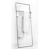Nordic bedroom bathroom decoration floor-to-ceiling hanger creative simple shelf trapezoidal storage rack towel towel bath towel shelf