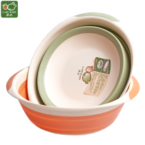 Rabbi washbasin folding basin portable newborn baby products plastic children adult travel Basin