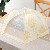 New dish cover home fly-proof summer food cover fashion foldable breathable gauze net table cover