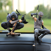 Uzhibo Mustle Car Ornaments Animation Naruto Kakasi Car Car Car Interior Instrument Panel Decoration Daquan Men