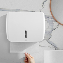 Wipe Hands Tissue Box Wall-mounted Hotel Toilet Raffle Paper-Free Toilet Washroom Dry Handmade Paper Crate Paper