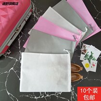 Small white shoes sunscreen yellow shoe cover shoe strap storage bag dust bag shoe cover drying bag small portable and durable