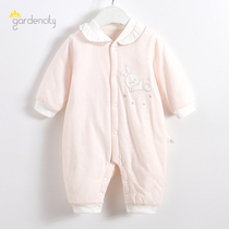 Baby jumpsuit Spring and Autumn Winter cotton cotton newborn long sleeve clothes climbing clothes for men and women baby warm cotton clothes