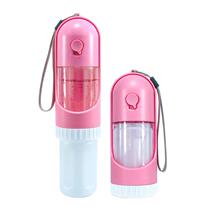 Hanging dog drinking water feeder for double purpose cup pet supplies accompanying cup pet portable water grain cup