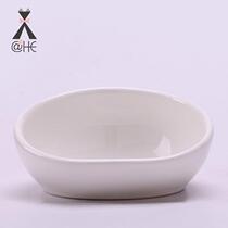 Outlet Foreign Trade Tail Single Micro Blemish Ceramic Pet Dog Bowl dog Bowl Pet Drinking Bowl Spot Manufacturer of Pet Drinking Bowl