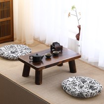 Small table with small table on the rural home dining tatami in the kang table long table short table Table Carpet Table Day Style Meme