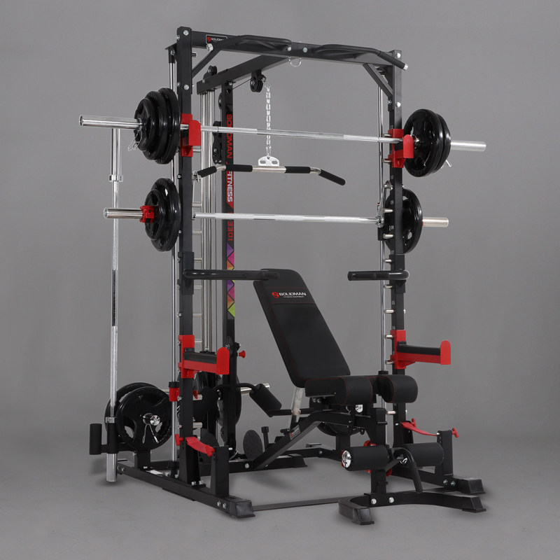 Smith machine integrated trainer dragon door frame multi-functional free frame deep squat frame lying push fitness equipment commercial