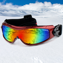 Ski glasses windproof outdoor eye goggles single double board adult children ski equipment snow protective glasses