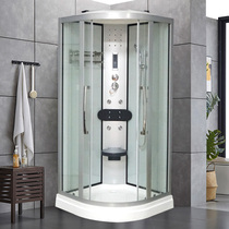 Leopard Dragon whole shower room tempered glass household partition bathroom integrated bathroom wet and dry separation bath screen