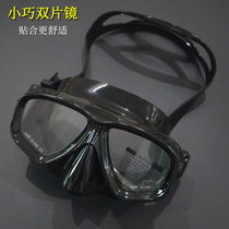  Goggles nose protection integrated waterproof and anti-fog high-definition myopia diving mask mirror equipment swimming glasses anti-choking water full dry