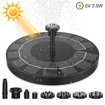  Suspended solar fountain Courtyard automatic running water fish pond landscape outdoor small fish pond circulating rockery floating water pump