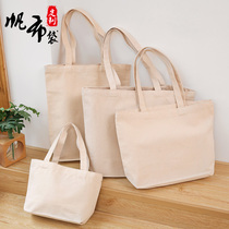 Canvas bag womens shoulder bag canvas bag hand-painted custom logo cloth bag custom shopping bag handbag eco bag bag