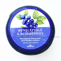 Summer Hills Blueberry Flavors Wensledale cheese Blueberry Cheddar cheese Blueberry cheese