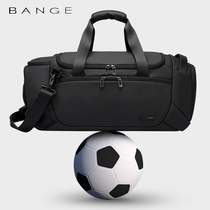 Bansong BANGE Fitness Bag Dry Wet Separation Away Travel Bag Mens Large Capacity Handbag Training Sports Bag