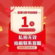 Natural Hetian jade 18K jasper seed white jade hand string bracelet pendant Live studio baby private shot invalid