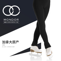Canada imported adult figure skating bottoming pantyhose girls half-pack shoes bottoming socks high elastic and comfortable 215