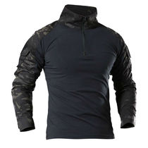 Spring and Autumn Military Fans Special Forces Frog Clothing Long Sleeve T-Shirt Suit Camouflage Long Sleeve Military Training All Terrain Training Clothing Men