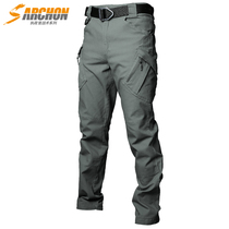 Archon Spring and Autumn Outdoor Cotton Tactical Pants Men IX9 Training Trousers Multi-bag trousers Military Fans Quick Dry Pants