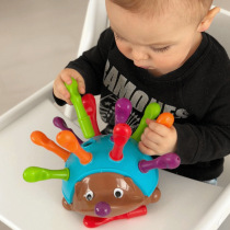Pull nail hedgehog nail toy to cultivate baby concentration fine movement manual ability kindergarten enlightenment teaching aids