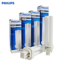 Philips plug-in tube PL-C 4P 13W18W26W four-pin compact plug-in tube tricolor energy-saving lamp tube