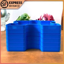 New product spot puzzle special can be stacked sharding box Professional puzzle storage box 6pcs
