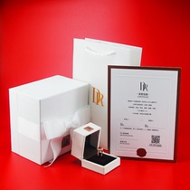 dr Diamond ring box marriage proposal life a ring jewelry box storage set wedding ring box high-end gift box