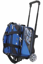 BEL bowling supplies ABS brand professional bowling double ball trolley bag 2-ball cart