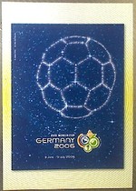 Football Star Card Panini PANINI 2006 World Cup Series No. 4 06 Germany World Cup Poster