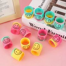 Mini-expression Rainbow spring ring kindergarten rewards small stacking ring toy kindergarten activities small gifts