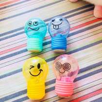 Light bulb shape pencil sharpener pen sharpener pen sharpener stationery collection