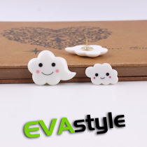 2 Works plastic display board pushpin weather cloud colorful smile face expression Cork decoration message high quality big push nail