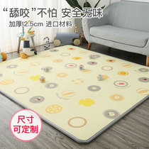 Crawling mat size can be customized thickened household baby living room anti-fall mat Climbing mat xpe baby floor mat whole