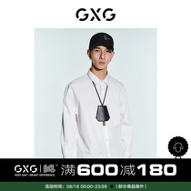 GXG Mens clothing (life series)21 autumn new social personality casual open-line lapel long-sleeved shirt