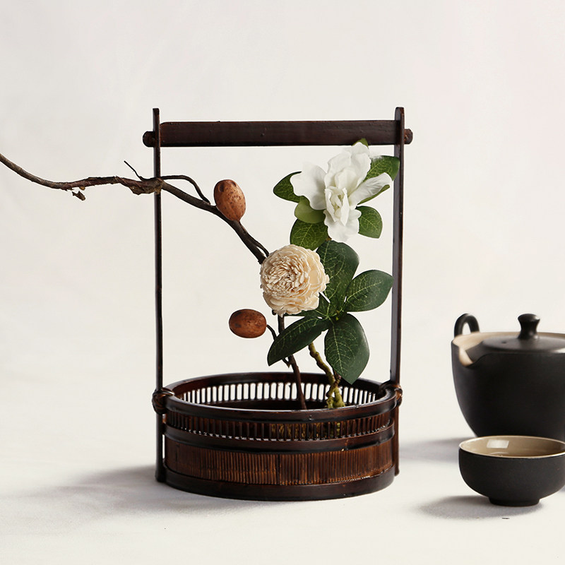 宋风竹编花器-宋风竹编花器促销价格、宋风竹编花器品牌- 淘宝