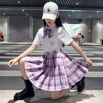 JK uniform skirt genuine summer big girl dress summer dress Primary and secondary school students childrens full outfit Japanese womens clothing