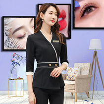 New beautician work clothes women high-end temperament skin Management foot bath foot therapy SPA beauty salon autumn and winter set