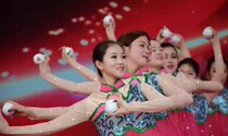 Hakka Cup Flower Dance instrument can be customized Guangdong intangible cultural heritage Xingning Cup flower props Guangdong Province