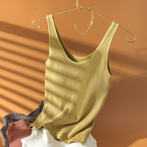 Hygroscopic perspiration without sulking hot ~ autumn and winter thermal underwear with chest cushion warm vest with velvety autumn clothes wool dush
