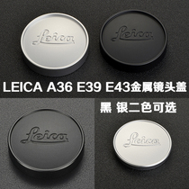 The application of Leica Leica E43 L39 E39 A36 43 39 36mm metal lens cap back button