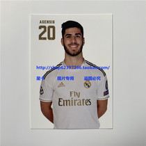 Spot 19-20 season Real Madrid Real Madrid Asencio White Card Official Postcard Official Card