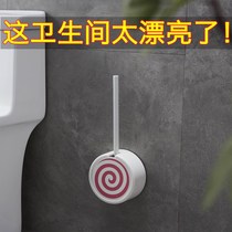 Toilet brush no dead angle toilet brush no dead angle soft hair free hole household toilet toilet cleaning cleaning set